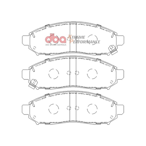 DBA DB1835XP Xtreme Performance Brake Pad Set Front