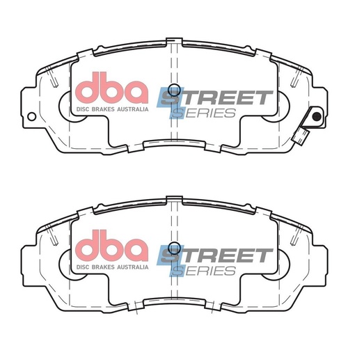 DBA DB1843SS Street Series Brake Pad Set Front