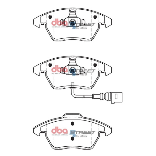 DBA DB1849SS Street Series Brake Pad Set Front