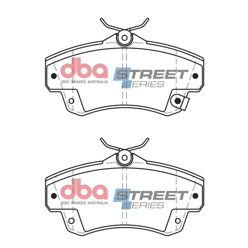 DBA DB1855SS Street Series Brake Pad Set Front