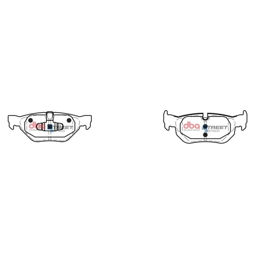 DBA DB1858SS Street Series Brake Pad Set Rear