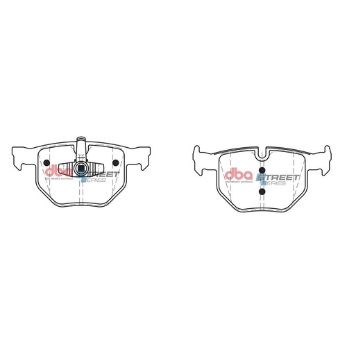 DBA DB1864SS Street Series Brake Pad Set Rear