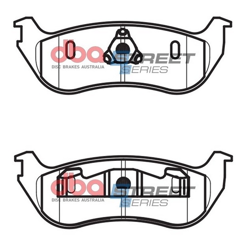 DBA DB1906SS Street Series Brake Pad Set Rear