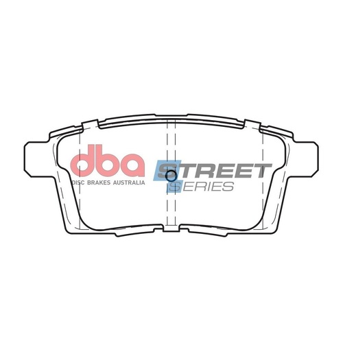 DBA DB1917SS Street Series Brake Pad Set Rear
