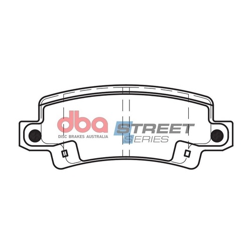 DBA DB1920SS Street Series Brake Pad Set Rear
