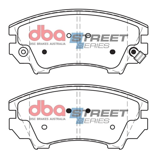 DBA DB1925SS Street Series Brake Pad Set Front