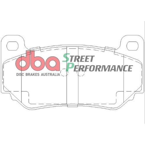 DBA DB1934SP Street Performance Brake Pad Set Rear