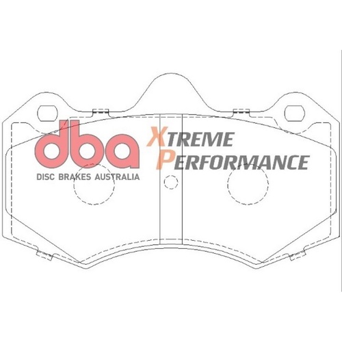 DBA DB1937XP Xtreme Performance Brake Pad Set Rear