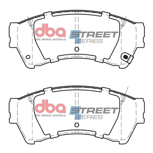 DBA DB1942SS Street Series Brake Pad Set Front