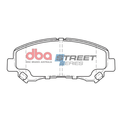 DBA DB1946SS Street Series Brake Pad Set Front