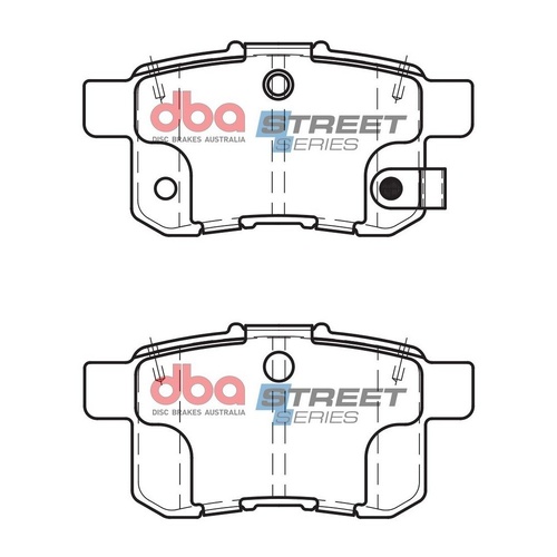 DBA DB1953SS Street Series Brake Pad Set Rear