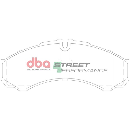 DBA DB1954SP Street Performance Brake Pad Set Front