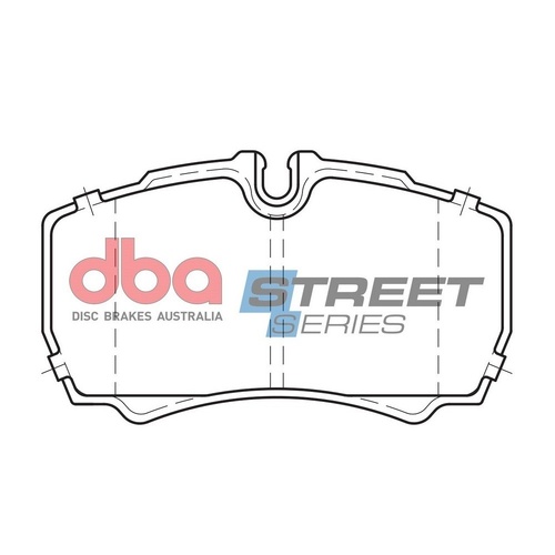 DBA DB1955SS Street Series Brake Pad Set Rear