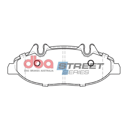 DBA DB1965SS Street Series Brake Pad Set Front
