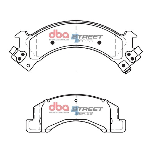 DBA DB1993SS Street Series Brake Pad Set Front