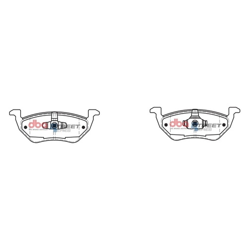 DBA DB1996SS Street Series Brake Pad Set Rear