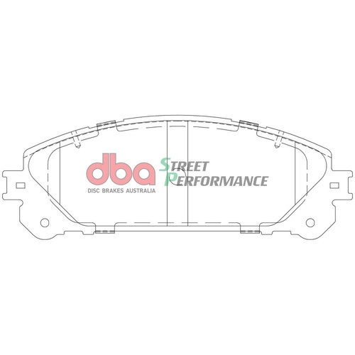 DBA DB2004SP Street Performance Brake Pad Set Front