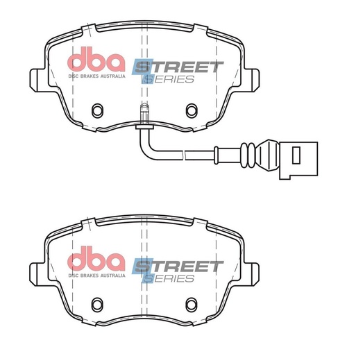 DBA DB2032SS Street Series Brake Pad Set Front