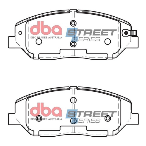 DBA DB2034SS Street Series Brake Pad Set Front