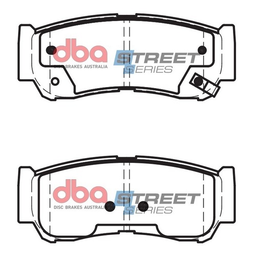 DBA DB2035SS Street Series Brake Pad Set Rear