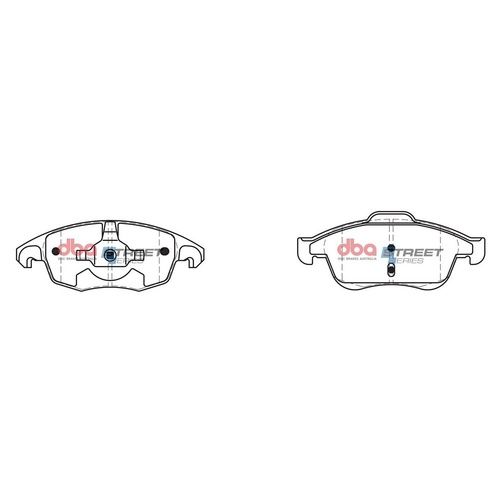 DBA DB2040SS Street Series Brake Pad Set Front