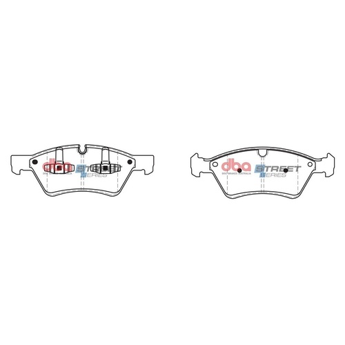 DBA DB2048SS Street Series Brake Pad Set Front