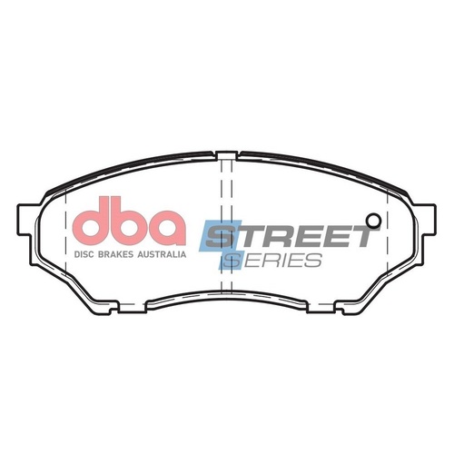 DBA DB2058SS Street Series Brake Pad Set Front