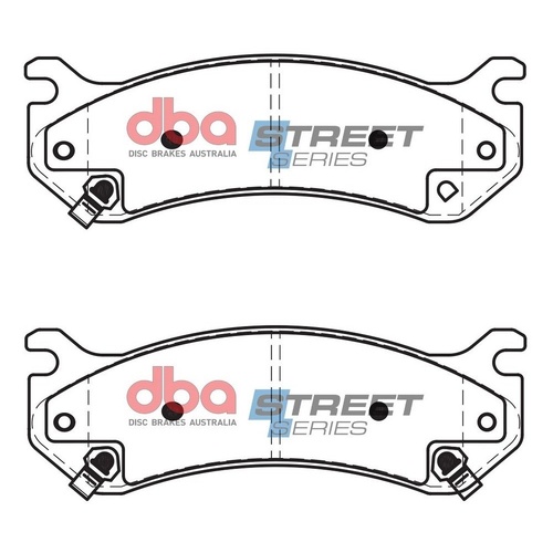 DBA DB2080SS Street Series Brake Pad Set Rear