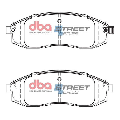 DBA DB2160SS Street Series Brake Pad Set Front