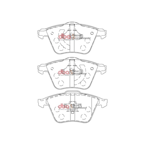 DBA DB2176XP Xtreme Performance Brake Pad Set Front