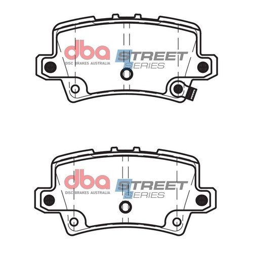 DBA DB2177SS Street Series Brake Pad Set Rear