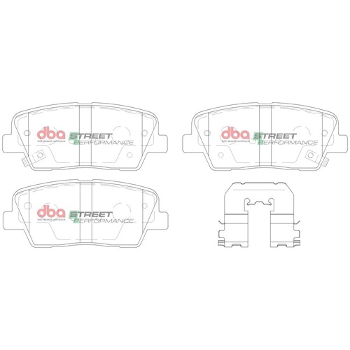 DBA DB2178SP Street Performance Brake Pad Set Rear