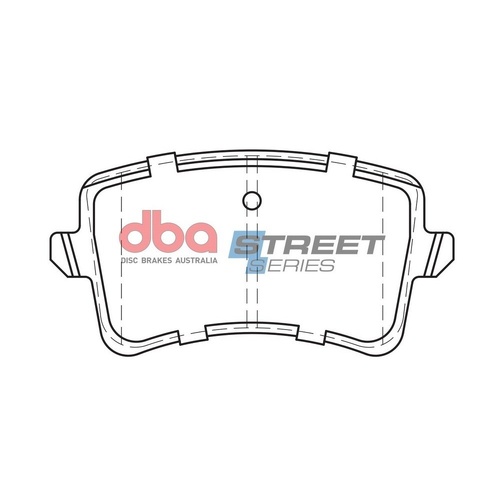 DBA DB2185SS Street Series Brake Pad Set Rear