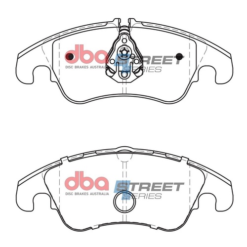 DBA DB2186SS Street Series Brake Pad Set Front