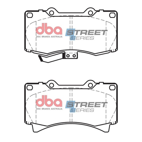 DBA DB2188SS Street Series Brake Pad Set Front