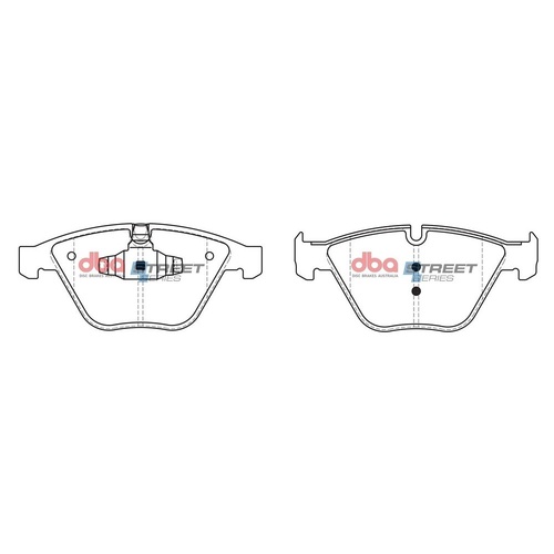 DBA DB2194SS Street Series Brake Pad Set Front