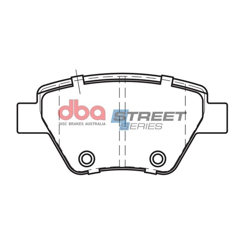 DBA DB2211SS Street Series Brake Pad Set Rear