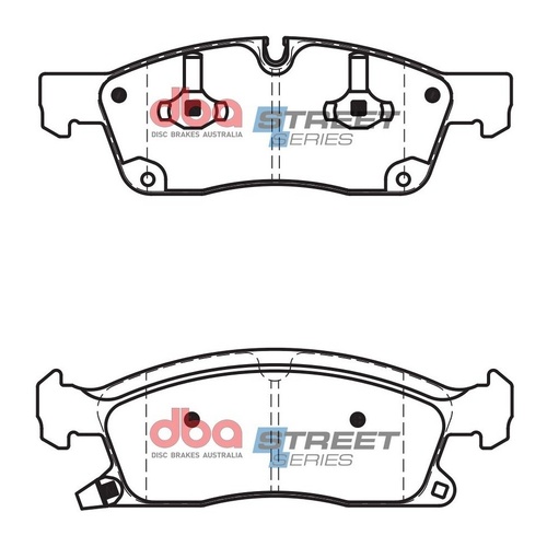 DBA DB2216SS Street Series Brake Pad Set Front