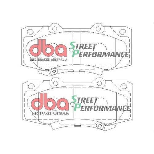 DBA DB2221SP Street Performance Brake Pad Set Front