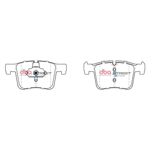 DBA DB2223SS Street Series Brake Pad Set Front