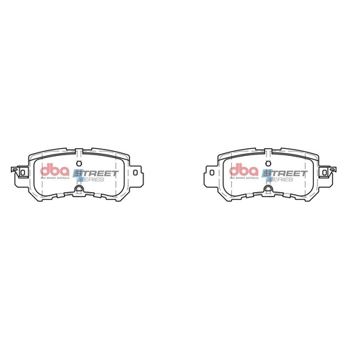 DBA DB2227SS Street Series Brake Pad Set Rear