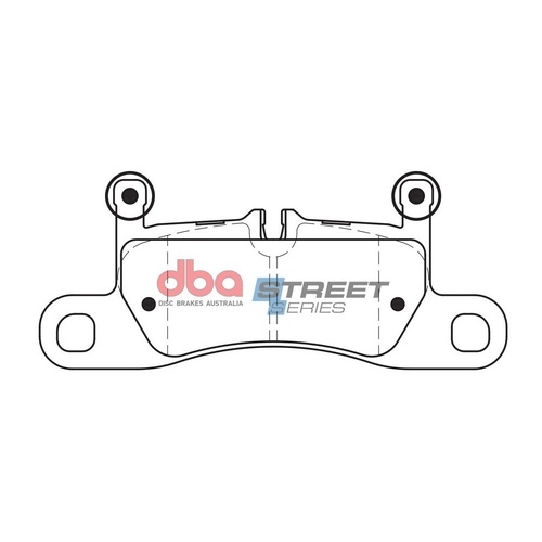 DBA DB2229SS Street Series Brake Pad Set Rear