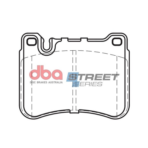 DBA DB2235SS Street Series Brake Pad Set Front
