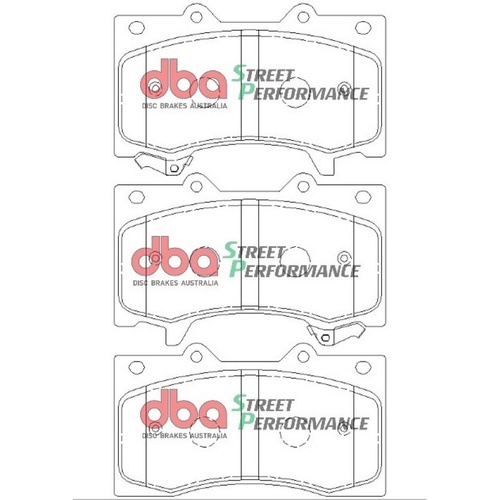 DBA DB2242SP Street Performance Brake Pad Set Front