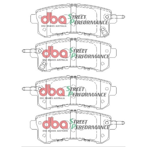 DBA DB2244SP Street Performance Brake Pad Set Rear
