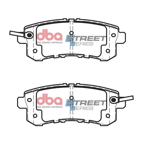 DBA DB2244SS Street Series Brake Pad Set Rear