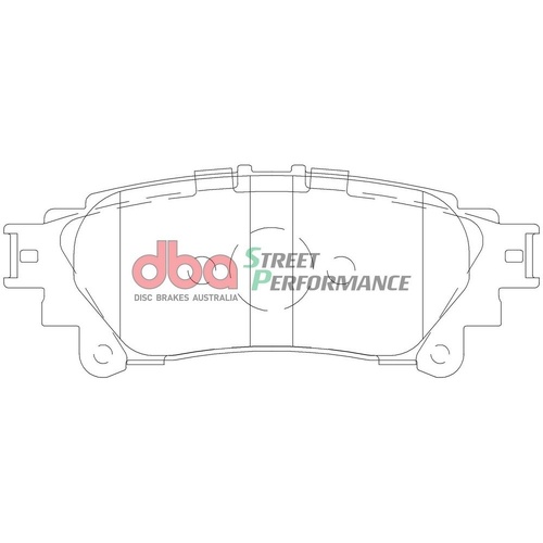 DBA DB2245SP Street Performance Brake Pad Set Rear