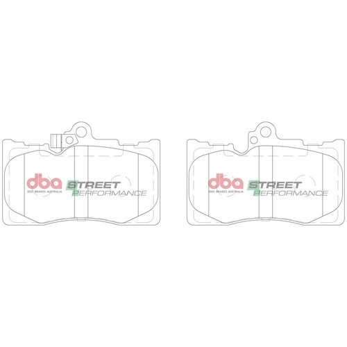 DBA DB2255SP Street Performance Brake Pad Set Front