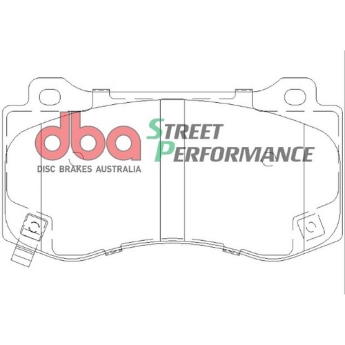 DBA DB2259SP Street Performance Brake Pad Set Front