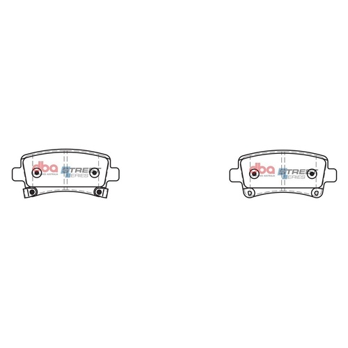 DBA DB2264SS Street Series Brake Pad Set Front